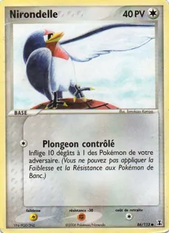 Nirondelle, EX Espèces Delta, n° 86