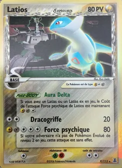 Latios δ, EX Espèces Delta, n° 9