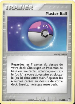 Master Ball, EX Espèces Delta, n° 99