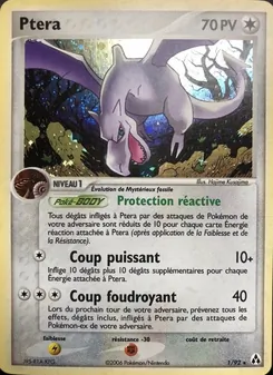 Ptéra, EX Créateurs de légendes, n° 1