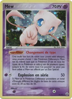 Mew, EX Créateurs de légendes, n° 10