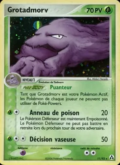 Grotadmorv, EX Créateurs de légendes, n° 11