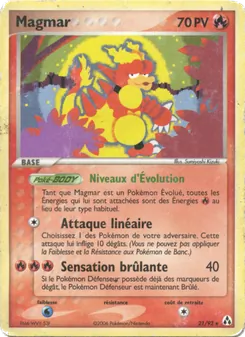 Magmar, EX Créateurs de légendes, n° 21