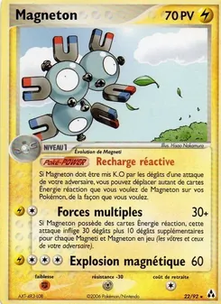 Magnéton, EX Créateurs de légendes, n° 22