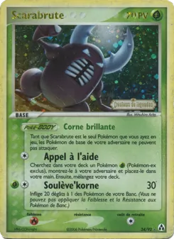 Scarabrute, EX Créateurs de légendes, n° 24