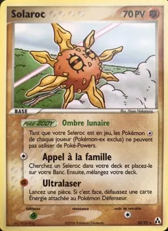 Solaroc, EX Créateurs de légendes, n° 25