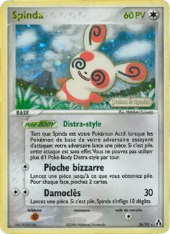 Spinda, EX Créateurs de légendes, n° 26