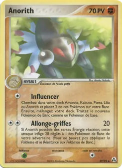 Anorith, EX Créateurs de légendes, n° 29