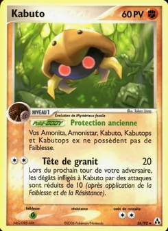 Kabuto, EX Créateurs de légendes, n° 36