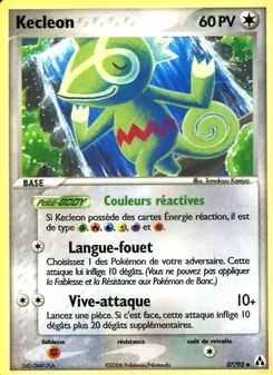 Kecleon, EX Créateurs de légendes, n° 37