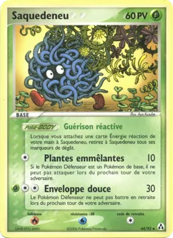 Saquedeneu, EX Créateurs de légendes, n° 44