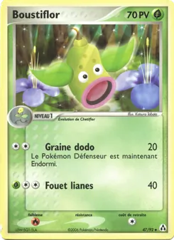 Boustiflor, EX Créateurs de légendes, n° 47