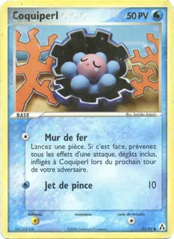 Coquiperl, EX Créateurs de légendes, n° 51
