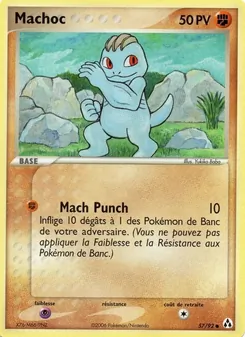 Machoc, EX Créateurs de légendes, n° 57