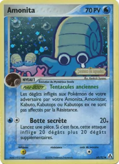 Amonita, EX Créateurs de légendes, n° 60