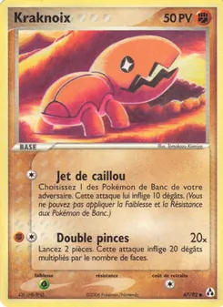 Kraknoix, EX Créateurs de légendes, n° 67