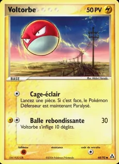 Voltorbe, EX Créateurs de légendes, n° 68