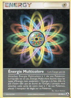 Énergie Multicolore, EX Créateurs de légendes, n° 81