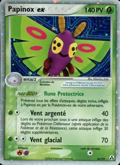 Papinox ex, EX Créateurs de légendes, n° 86