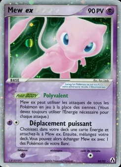 Mew ex, EX Créateurs de légendes, n° 88