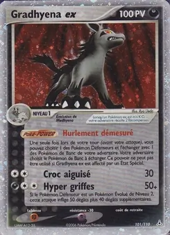 Gradhyena ex, EX Fantômes Holon, n° 101