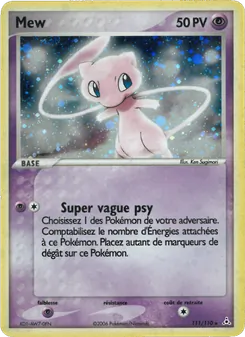 Mew, EX Fantômes Holon, n° 111
