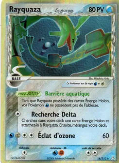 Rayquaza δ, EX Fantômes Holon, n° 16