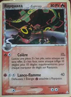 Rayquaza δ, EX Fantômes Holon, n° 26