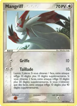 Mangriff, EX Fantômes Holon, n° 34