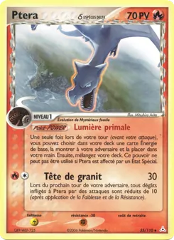 Ptera δ, EX Fantômes Holon, n° 35