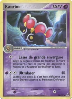 Kaorine, EX Fantômes Holon, n° 38