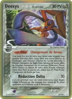 Deoxys δ, EX Fantômes Holon, n° 4
