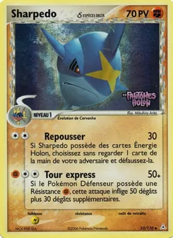 Sharpedo δ, EX Fantômes Holon, n° 53