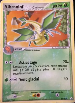 Vibraninf δ, EX Fantômes Holon, n° 54