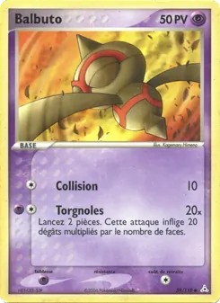 Balbuto, EX Fantômes Holon, n° 59
