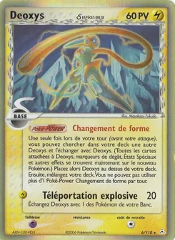 Deoxys δ, EX Fantômes Holon, n° 6