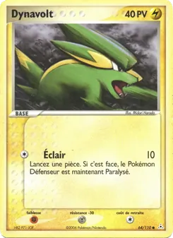 Dynavolt, EX Fantômes Holon, n° 64