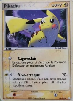 Pikachu, EX Fantômes Holon, n° 78