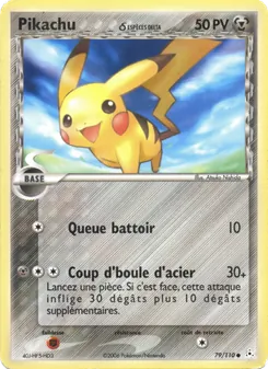 Pikachu δ, EX Fantômes Holon, n° 79