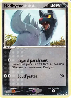 Medhyena, EX Fantômes Holon, n° 80