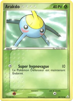 Arakdo, EX Fantômes Holon, n° 82