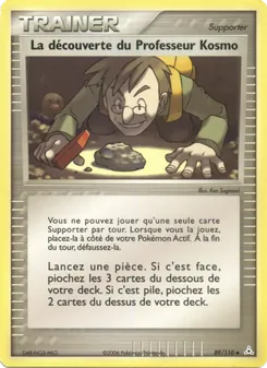 La découverte du Professeur Kosmo, EX Fantômes Holon, n° 89
