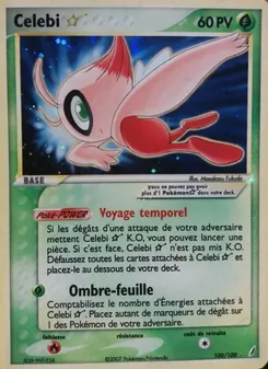 Celebi ☆, EX Gardiens de Cristal, n° 100