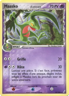 Massko δ, EX Gardiens de Cristal, n° 19