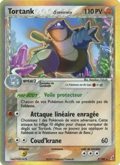 Tortank δ, EX Gardiens de Cristal, n° 2