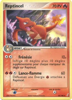 Reptincel, EX Gardiens de Cristal, n° 29
