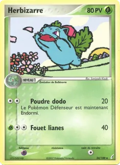 Herbizarre, EX Gardiens de Cristal, n° 34