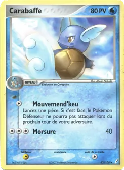 Carabaffe, EX Gardiens de Cristal, n° 43