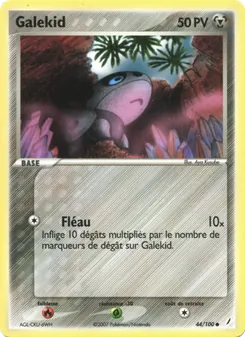 Galekid, EX Gardiens de Cristal, n° 44