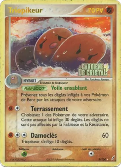 Triopikeur, EX Gardiens de Cristal, n° 5